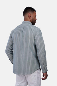 Oxford Striped Long Sleeve Shirt