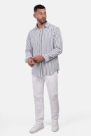 Striped Shibeka Long Sleeve Shirt