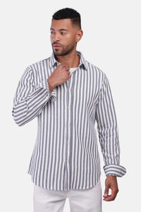 Striped Shibeka Long Sleeve Shirt