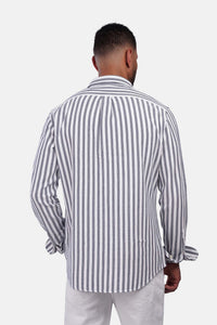 Striped Shibeka Long Sleeve Shirt