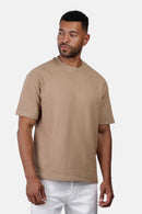 Popcorn Oversized Half-Sleeve T-Shirt