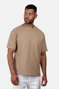 Popcorn Oversized Half-Sleeve T-Shirt