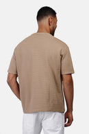 Popcorn Oversized Half-Sleeve T-Shirt