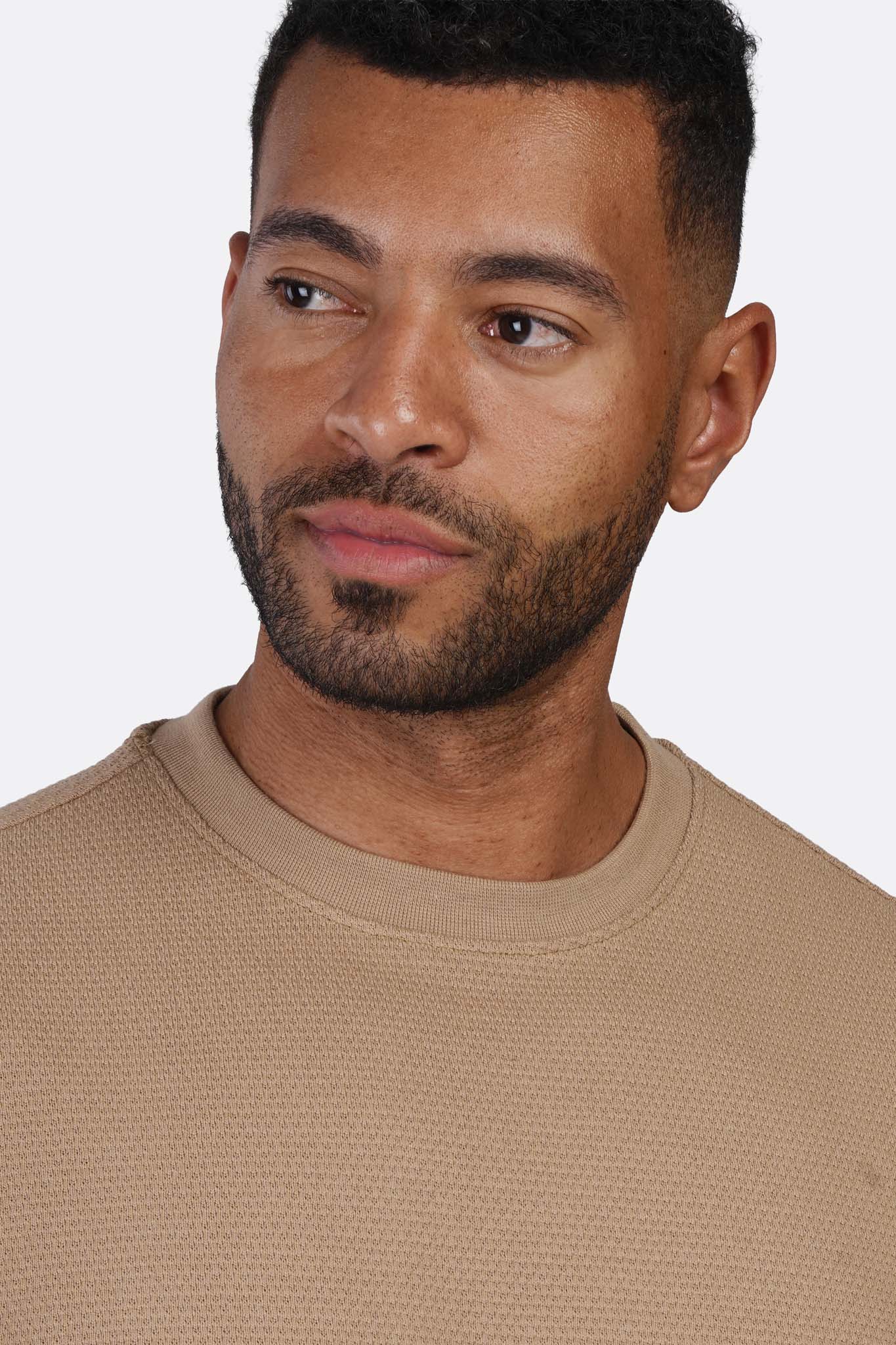 Popcorn Oversized Half-Sleeve T-Shirt