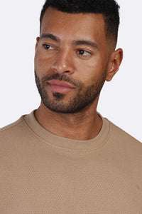 Popcorn Oversized Half-Sleeve T-Shirt