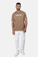 Oversized Interlock Half-Sleeve T-Shirt