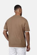 Oversized Interlock Half-Sleeve T-Shirt