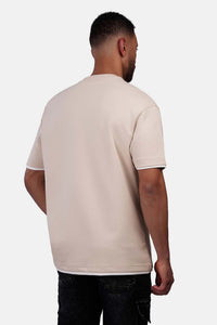 Oversized Interlock Half-Sleeve T-Shirt
