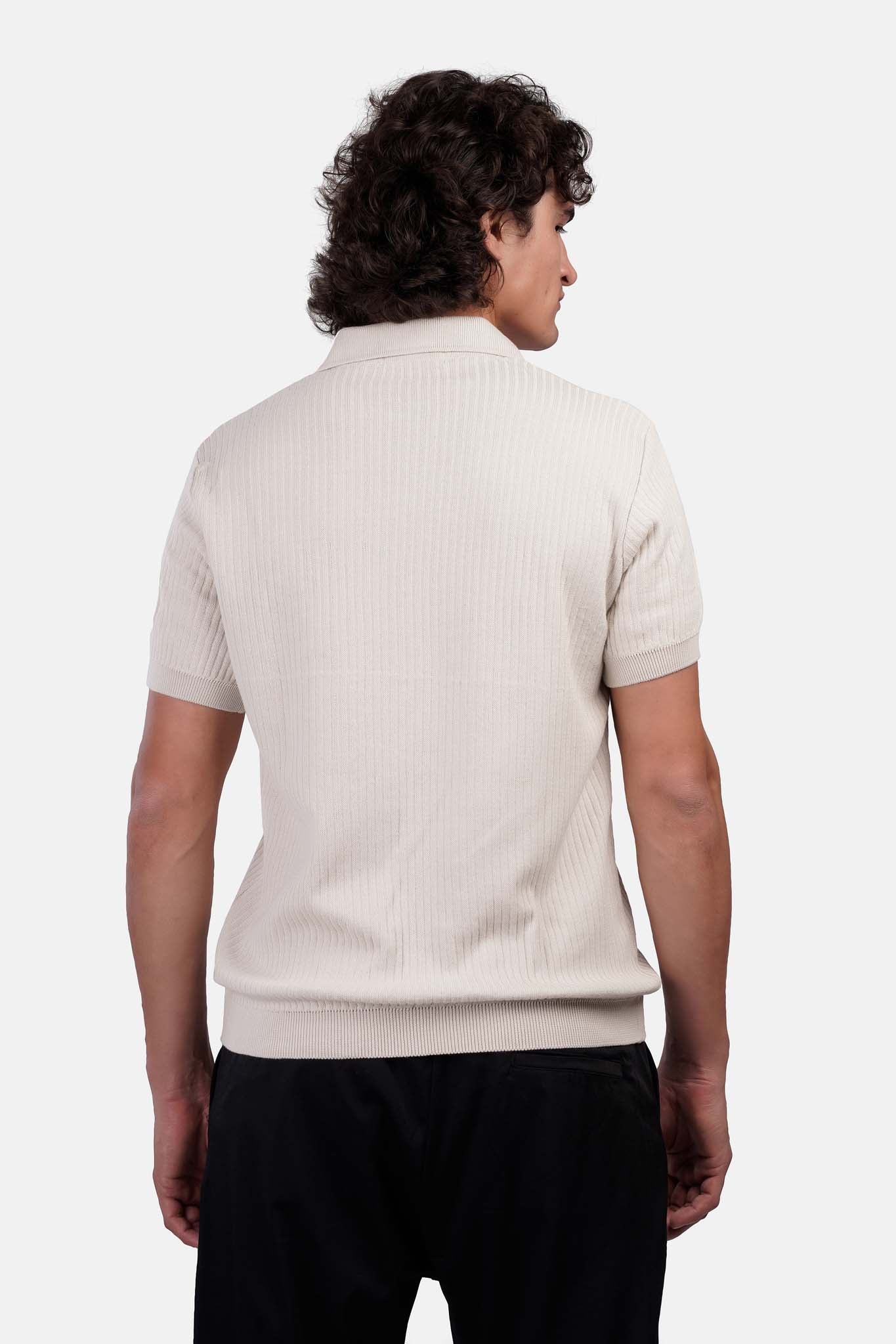Jacquard Polo T-Shirt