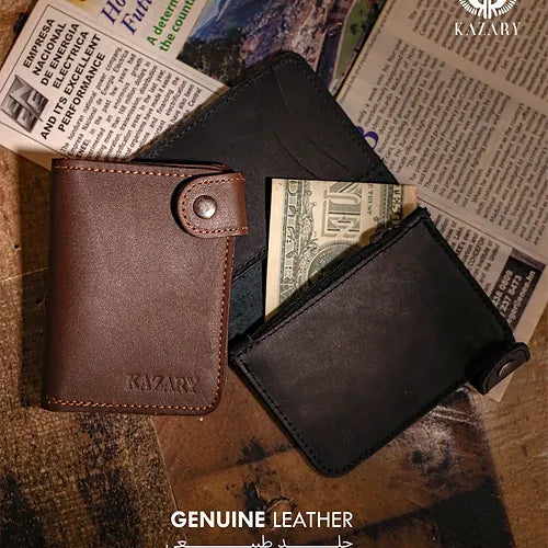 LEATHER WALLET - KAZARY