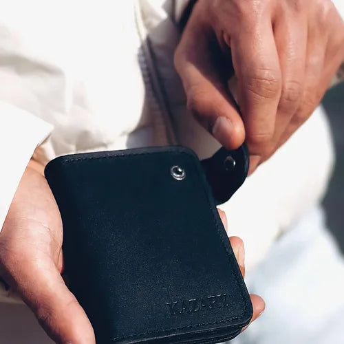 LEATHER WALLET - KAZARY