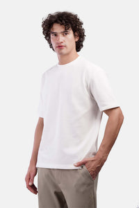 Popcorn Oversized Half-Sleeve T-Shirt