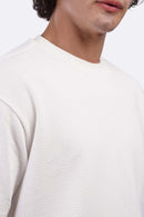 Popcorn Oversized Half-Sleeve T-Shirt