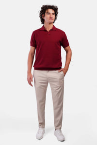 Jacquard Polo T-Shirt