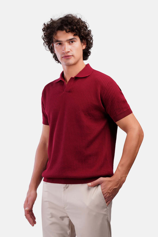 Jacquard Polo T-Shirt