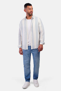 Striped Shibeka Long Sleeve Shirt