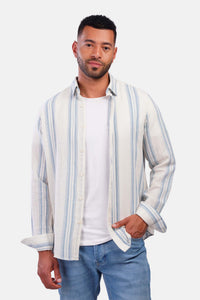Striped Shibeka Long Sleeve Shirt