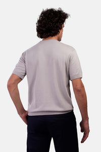 Textured Jacquard Polo Shirt