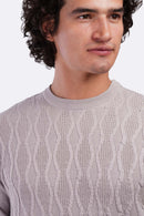 Textured Jacquard Polo Shirt