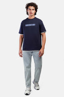 Oversized Interlock Half-Sleeve T-Shirt