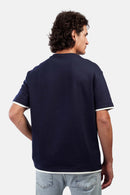 Oversized Interlock Half-Sleeve T-Shirt