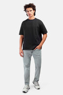 Striped Jacquard Oversized T-Shirt