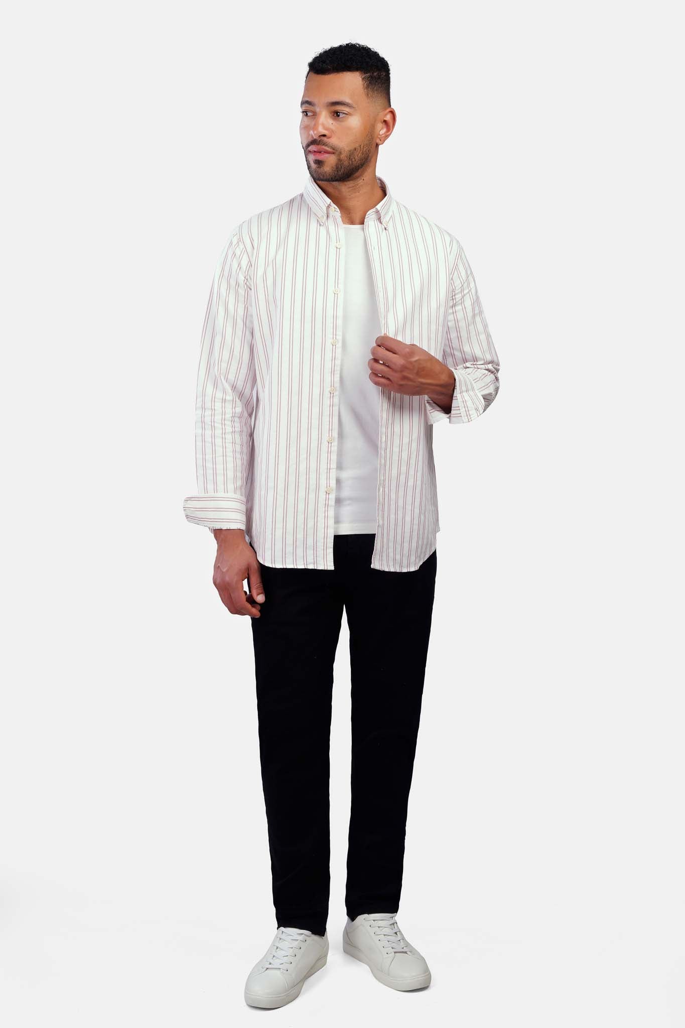 Classic Oxford Striped Shirt