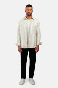 Striped Shibeka Long Sleeve Shirt