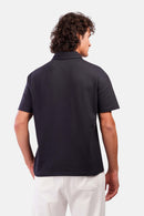 Oversized Jacquard Polo T-Shirt