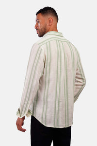 Striped Shibeka Long Sleeve Shirt