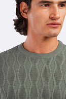 Textured Jacquard Polo Shirt