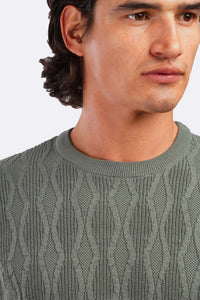 Textured Jacquard Polo Shirt