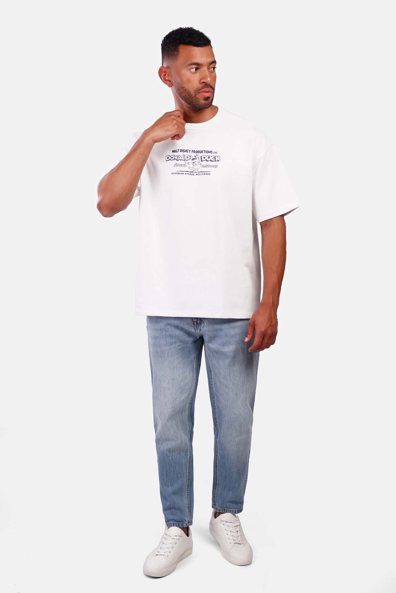 Printed Summer Milton Oversized Tee
