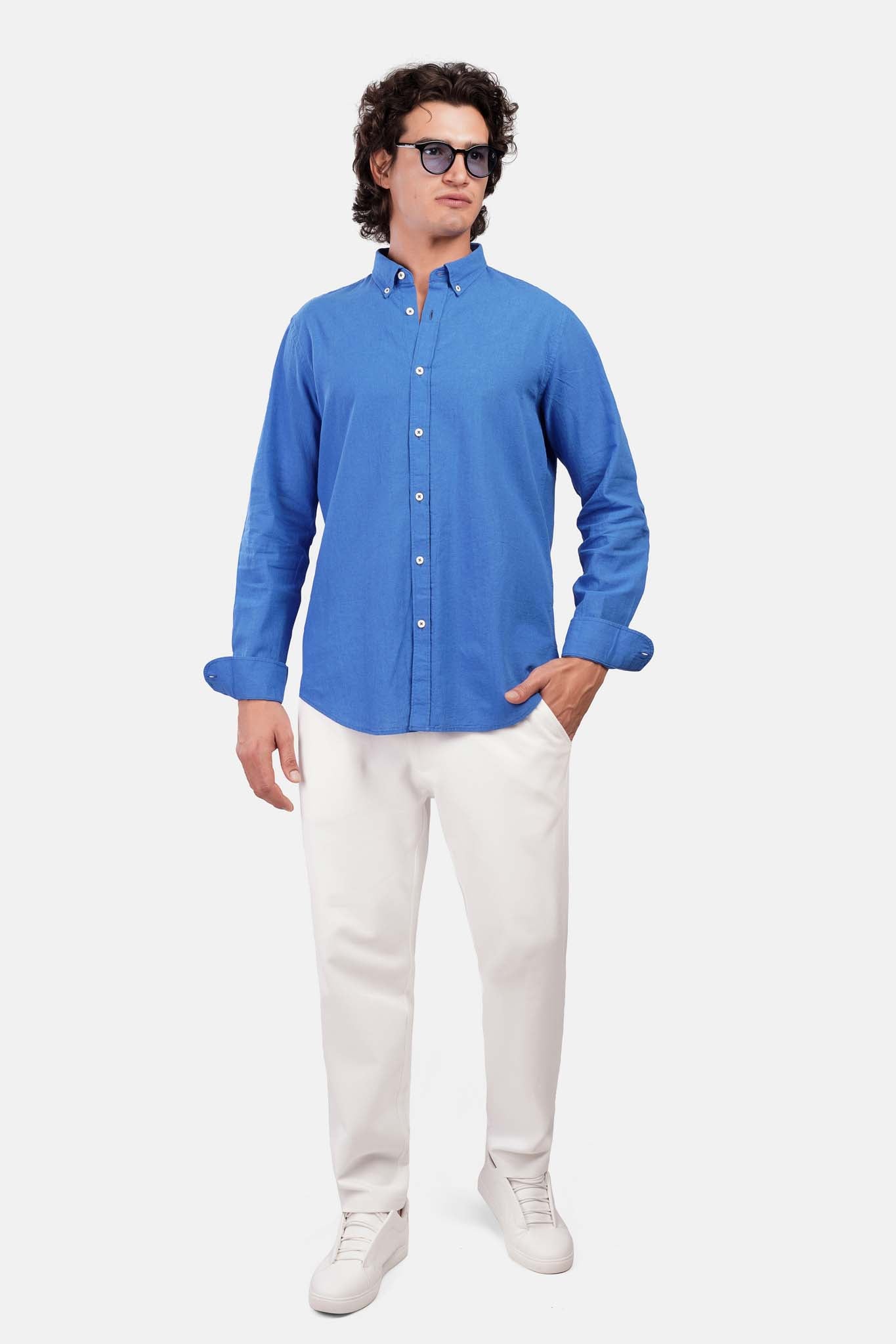 Classic Linen Long Sleeve Shirt