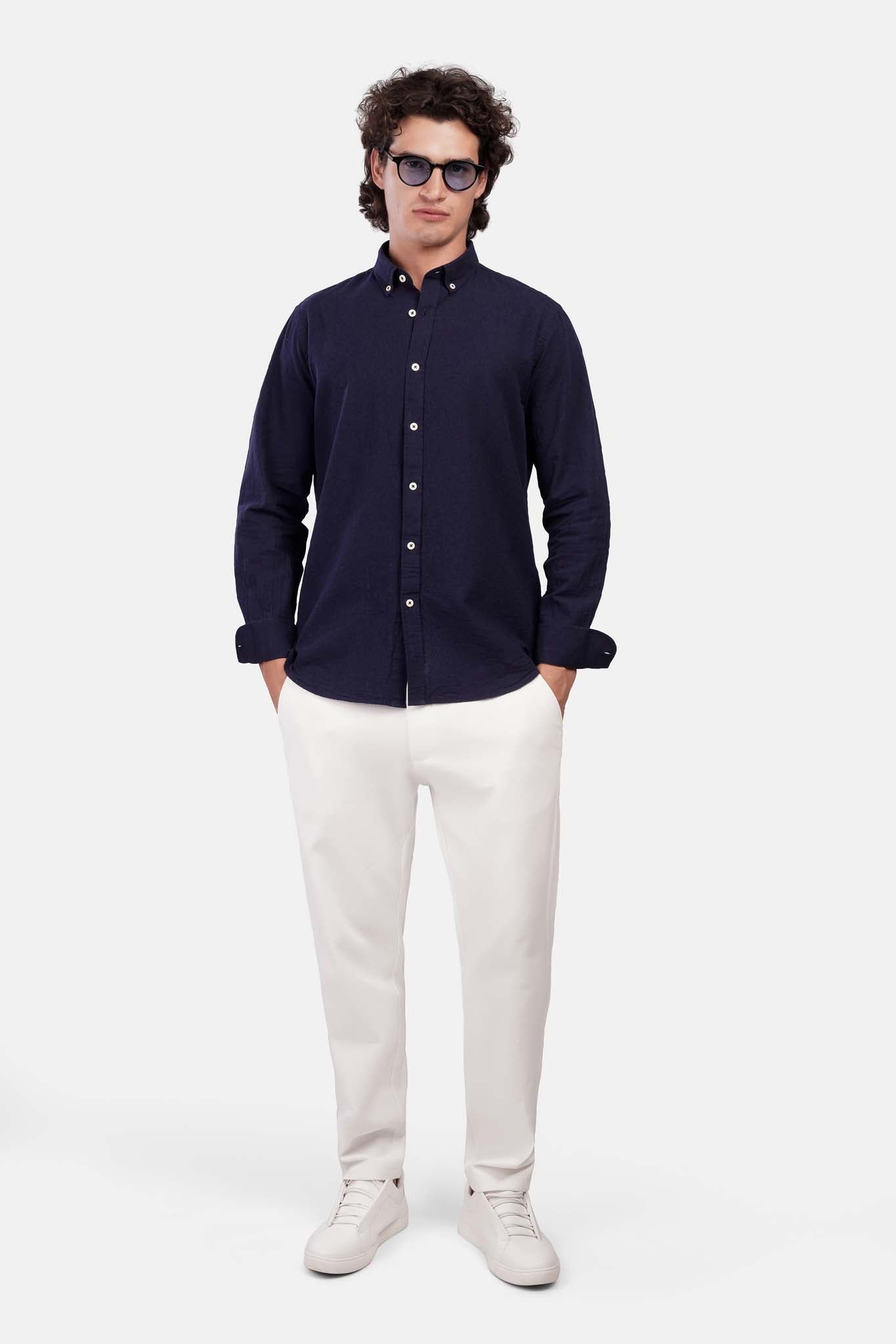 Classic Linen Long Sleeve Shirt
