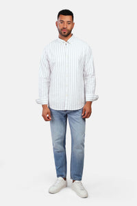 Classic Oxford Striped Shirt