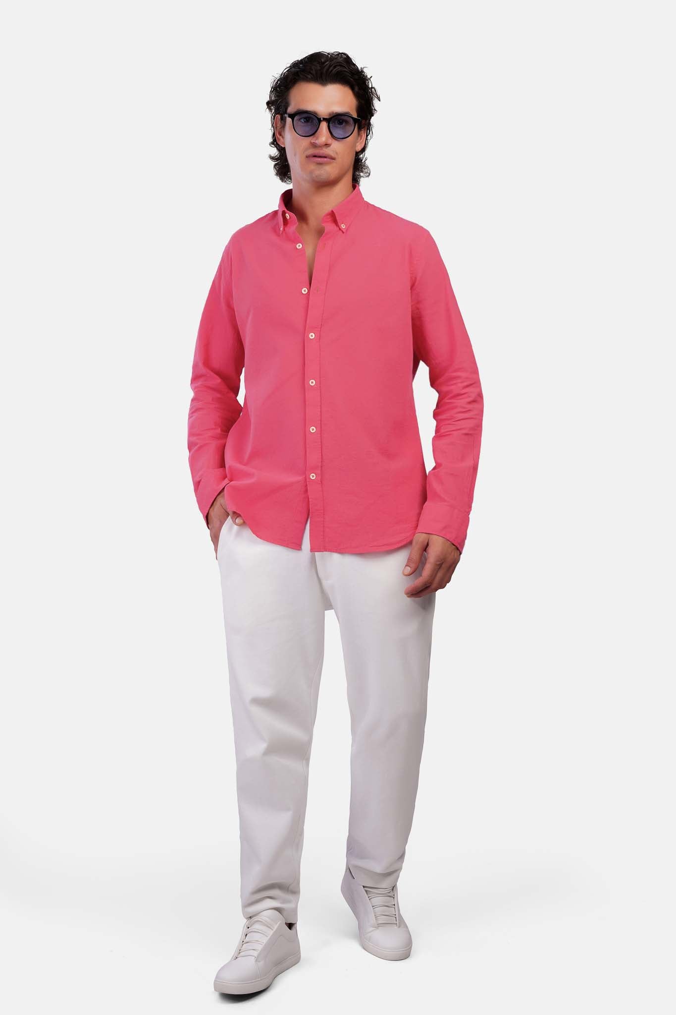 Classic Linen Long Sleeve Shirt