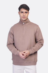 Fashion Half-Zipper Sweatshirt – Jakar Texture