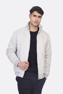 Suede Zipper Jacket – Modern Style – JAK/26604