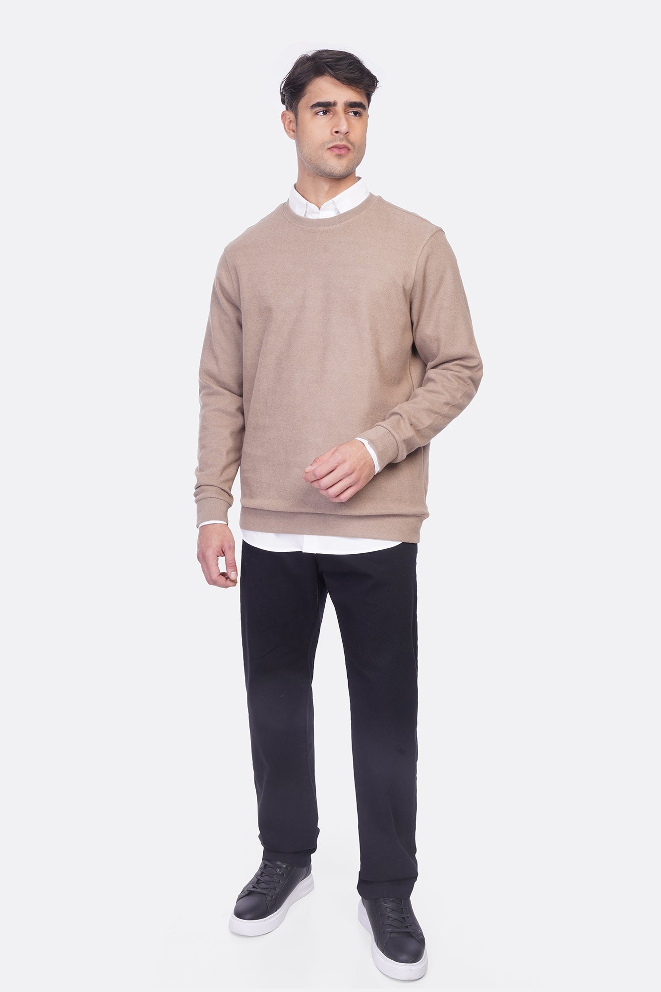 Rounded Neck Basic Top SWT/26703