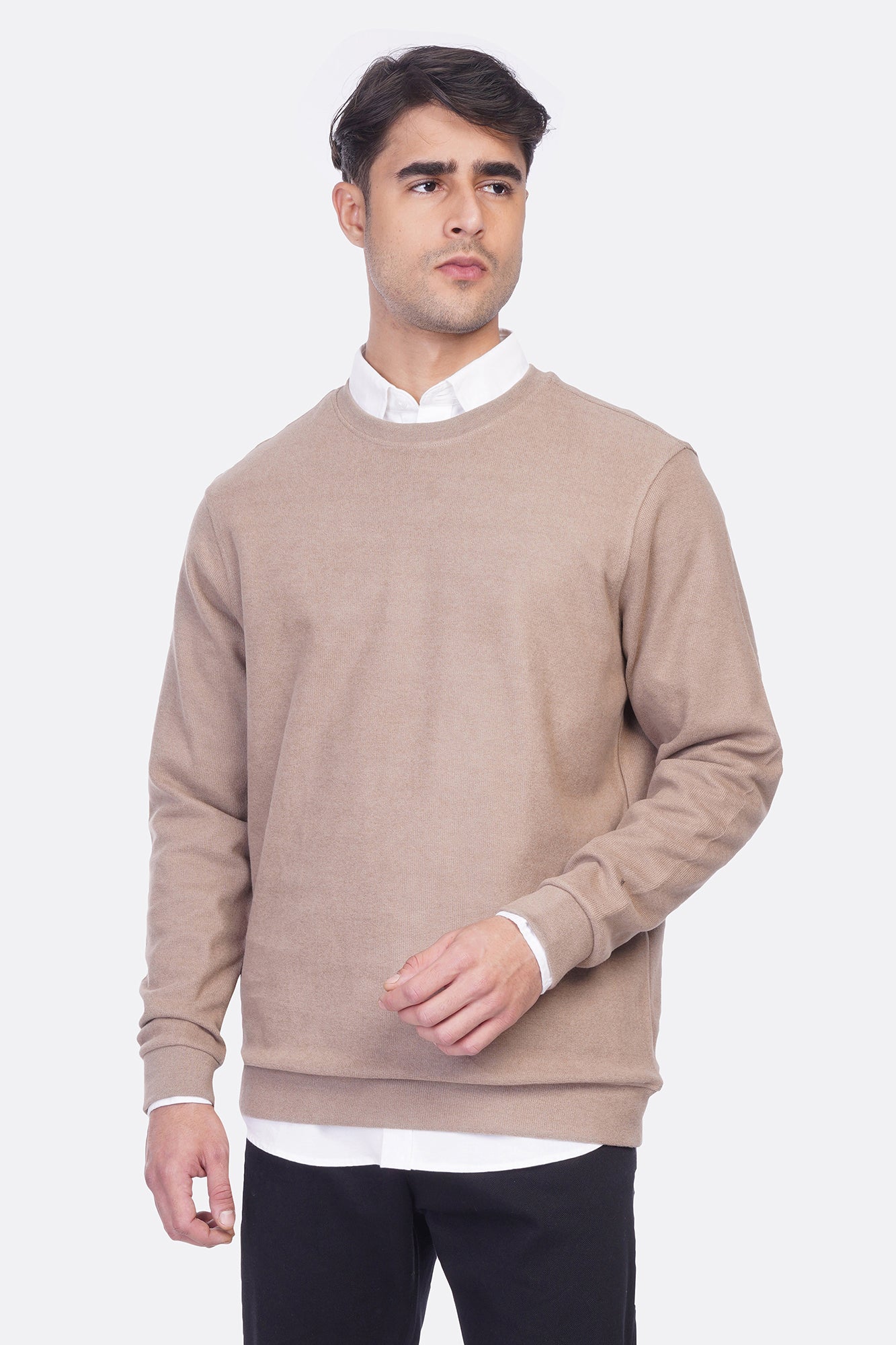 Rounded Neck Basic Top SWT/26703