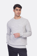 Men’s Rounded Fashion Pullover – Acrylic Comfort