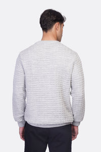 Men’s Rounded Fashion Pullover – Acrylic Comfort
